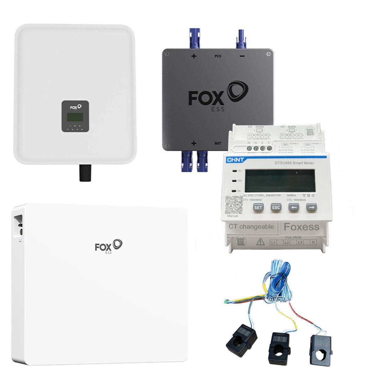 FoxESS - AC3 10.000 met 24 kWh EP12 - KIT